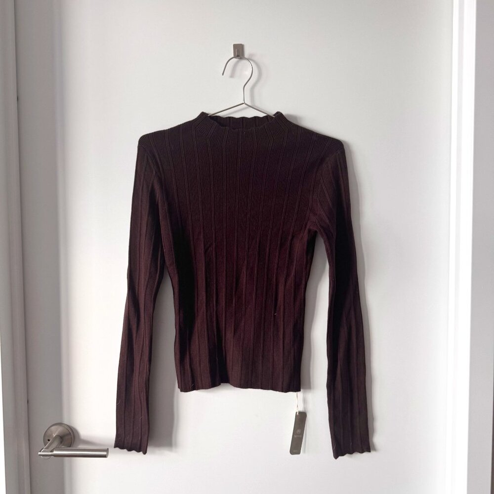 *NWT* Neiwei Knitted Ribbed Sweater - Incredibly Made (Size Small)